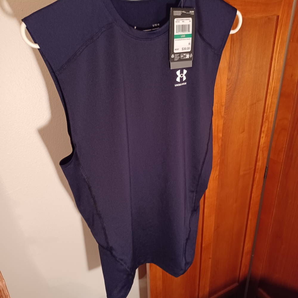 Men's Under Armour Heatgear Compression Size Large New W/Tags